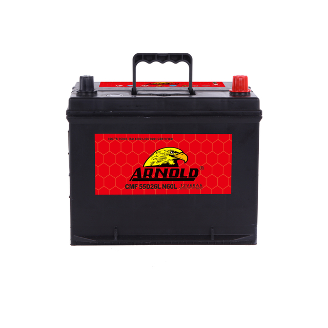 Precio competitivo Fabricante CMF 55D26L 12V 60Ah Batería automotriz